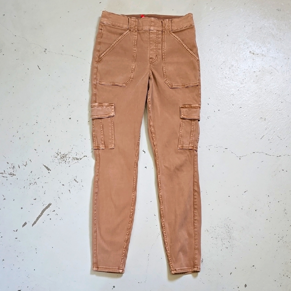 Spanx Cargo Pants Burnt Orange Medium